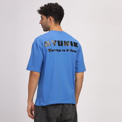 Royal Blue Vintage Tee