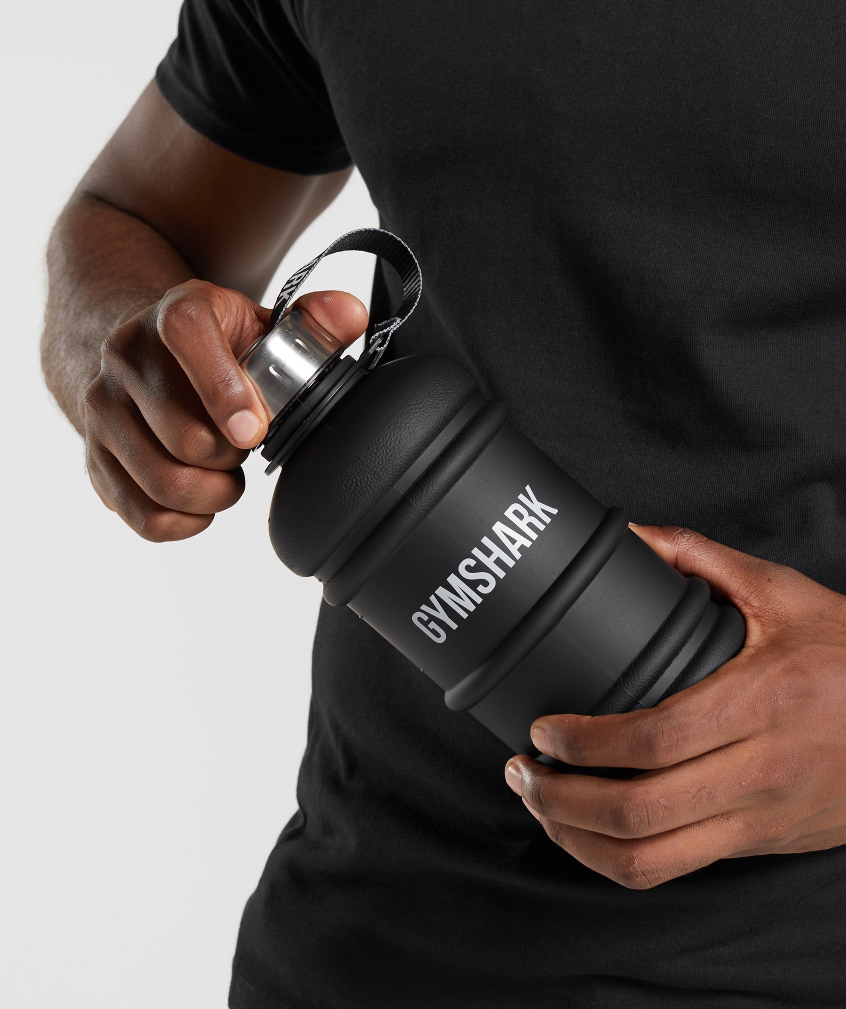 Gymshark 33Oz Water Bottle Black