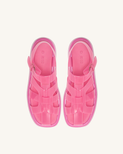 Jw Pei Piper Platform Sandal Pink