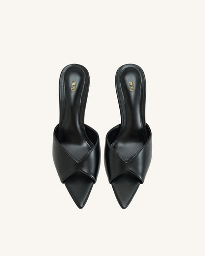 Jw Pei Ellie Sphere Heel Mules Black