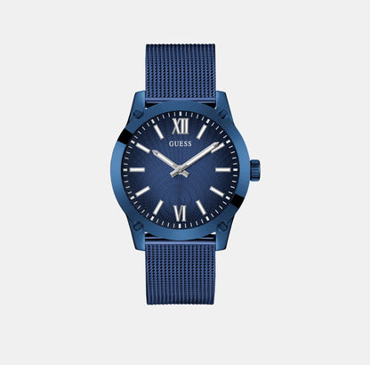 Guess Guess Dress Men Quartz Blue Dial Analog Stainless Steel Watch Gw0629G3