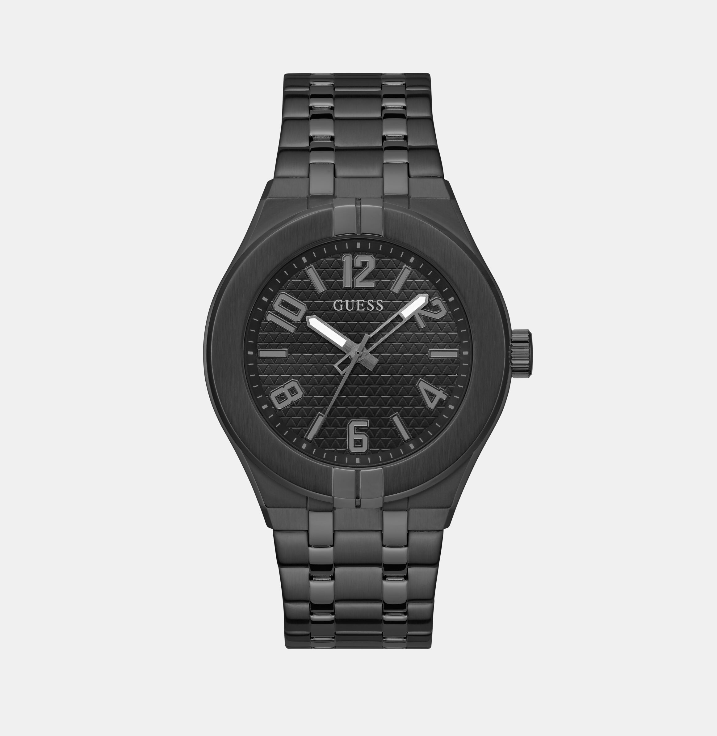 Guess Gd Escape Men Quartz Black Dial Analog Stainless Steel Gw0661G3