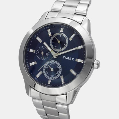 Timex Trendline Men Quartz Dial Chronograph Stainless Steel Watch Tweg18507