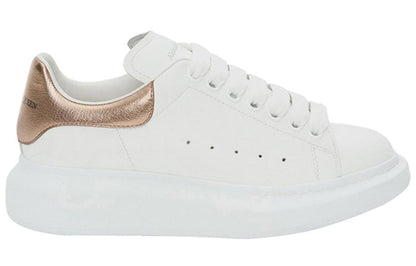 Alexander McQueen Oversized White Rose Gold (Women's)