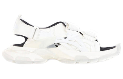 Balenciaga Track Sandal Clear Sole White Black (Women's)