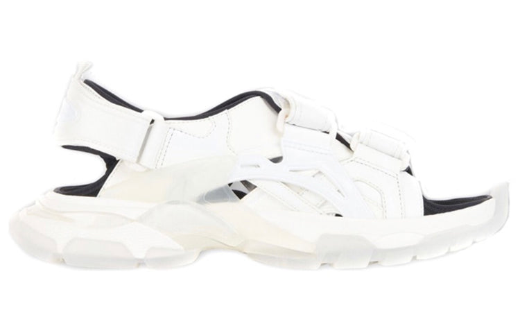 Balenciaga Track Sandal Clear Sole White Black (Women's)