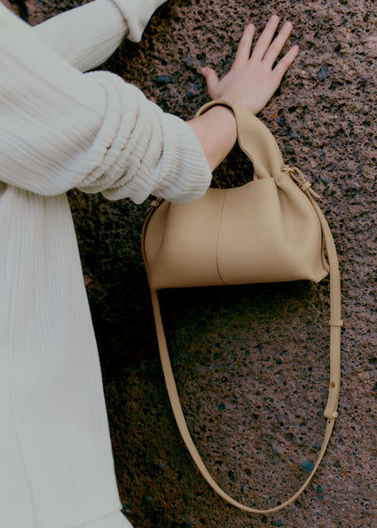 Polene Numero Neuf Mini Textured Sand