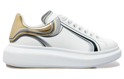 Alexander McQueen Oversized White Silver