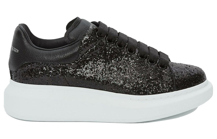 Alexander McQueen Oversized Black Glitter (Women's)