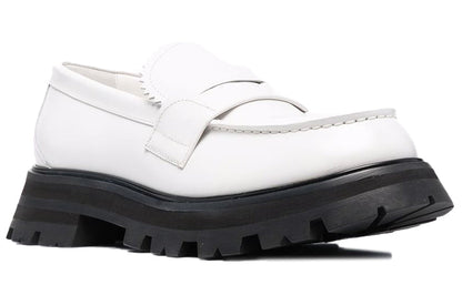 Alexander McQueen Wander Loafer White Black (Women's)