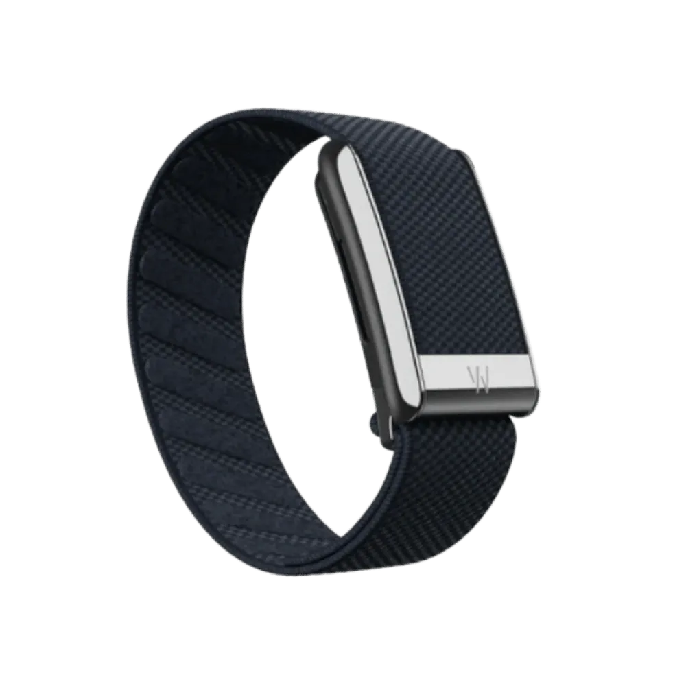 Whoop 5.0 Superknit Luxe Midnight with Titanium Band (12 Month Peak Subscription Included) One Size