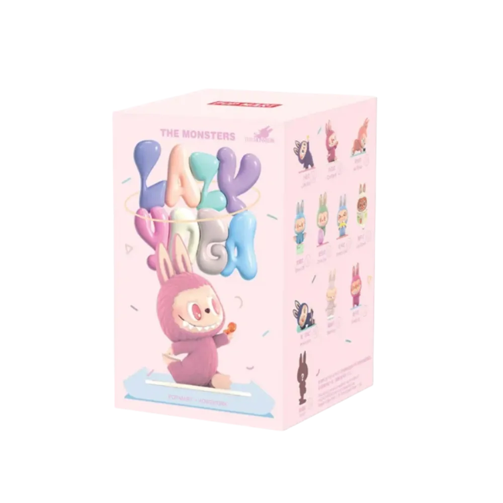 Pop Mart Labubu The Monsters Lazy Yoga Series Figures Sealed Case Pack of 1