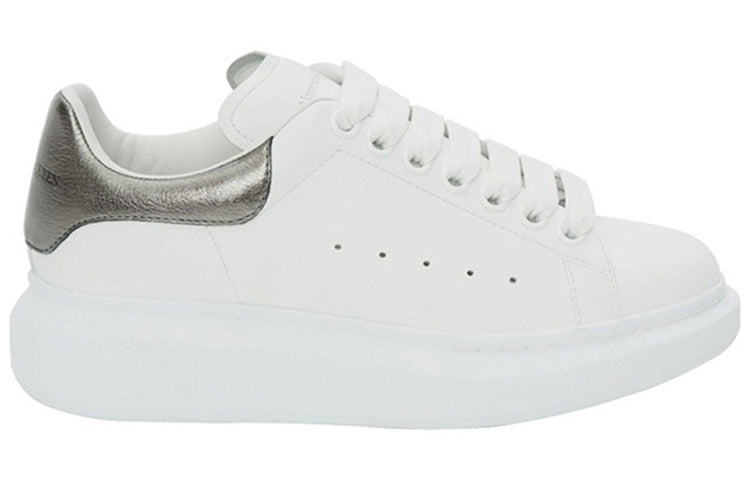 Alexander McQueen Oversized White Metallic