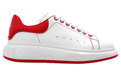 Alexander McQueen Oversized White Red Outline