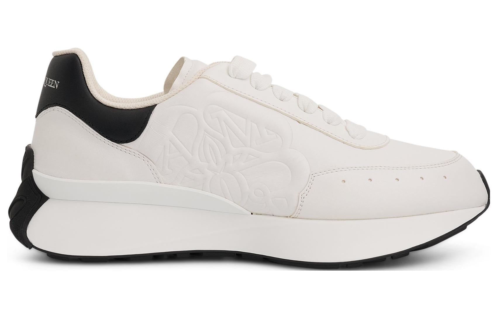 Alexander McQueen Sprint Runner White Black