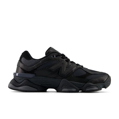 New Balance 9060 Triple Black Leather