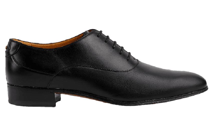 Gucci Lace-up Shoe With Double G Black