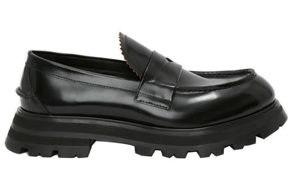 Alexander McQueen Penny Loafer Black