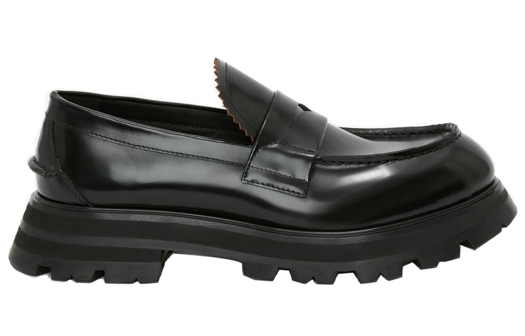 Alexander McQueen Penny Loafer Black