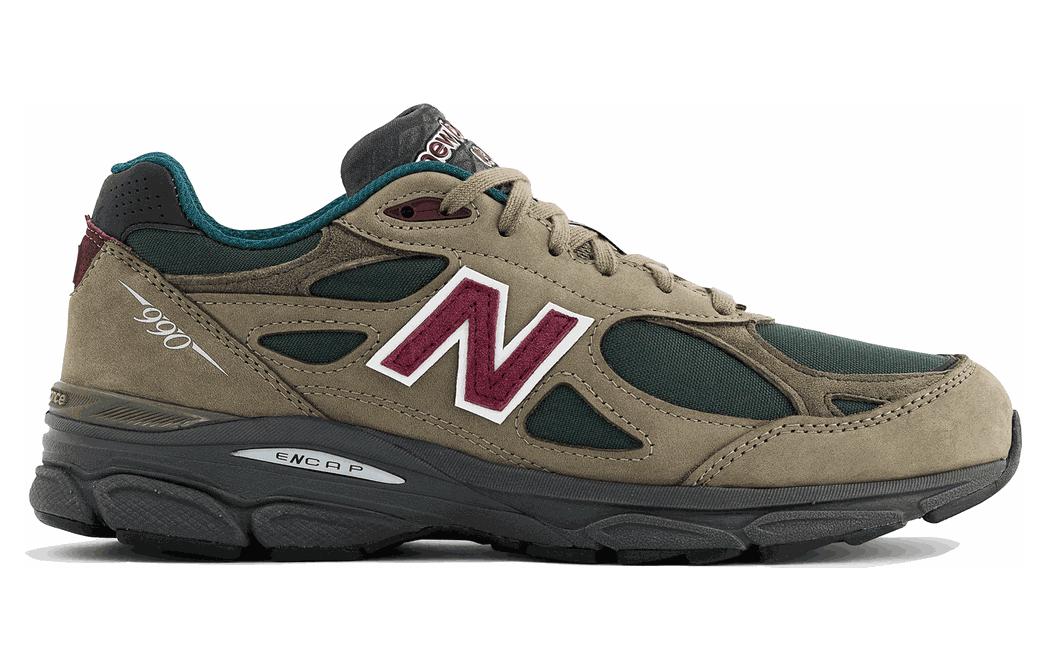 New Balance 990v3 MiUSA Teddy Santis Green Purple