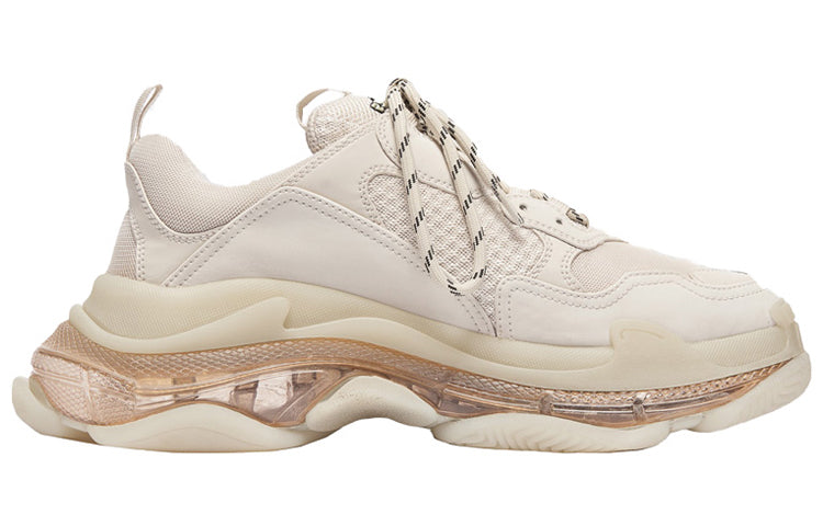 Balenciaga Triple S Clear Sole Beige