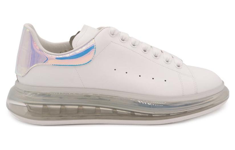Alexander McQueen Oversized White Shock Pink