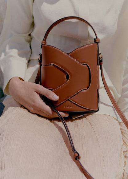 Polene Nodde Seau Cognac