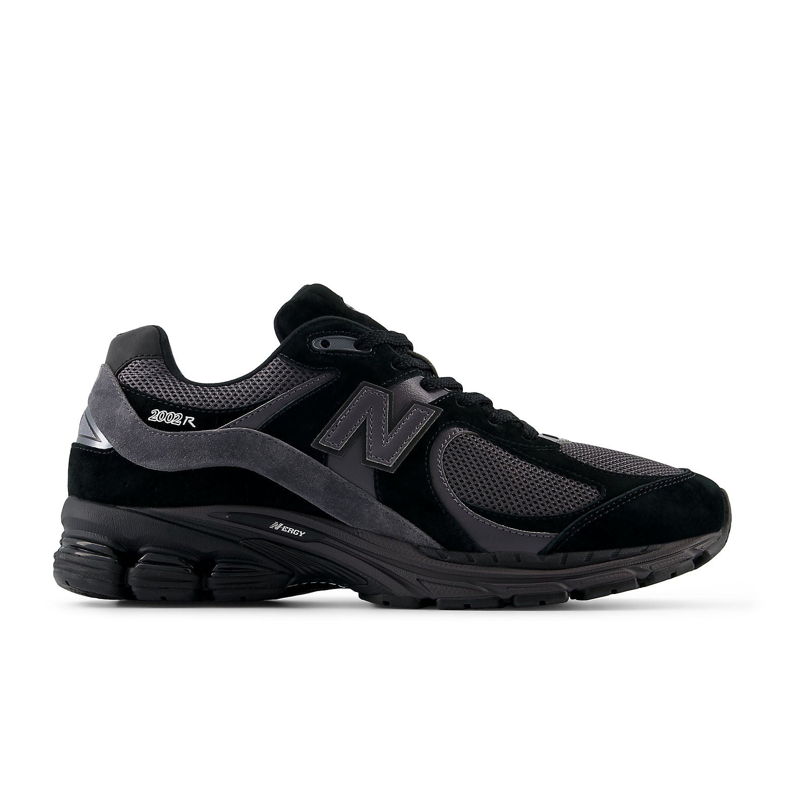 New Balance 2002R Black Dark Grey