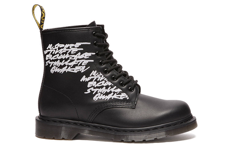 Dr. Martens 1460 Futura Laboratories Embroidered Black Leather