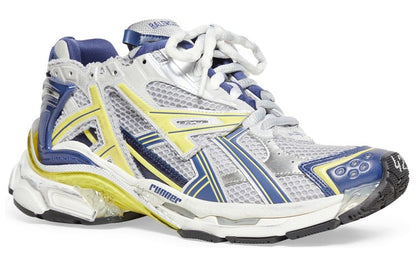 Balenciaga Runner White Blue Yellow Grey Black