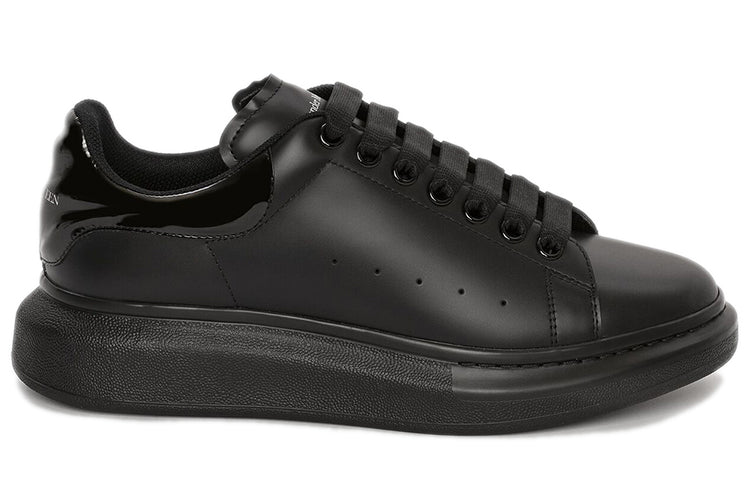 Alexander McQueen Oversized Black Gloss Heel
