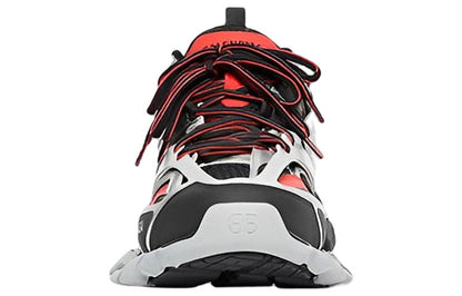 Balenciaga Track Black Red White Silver