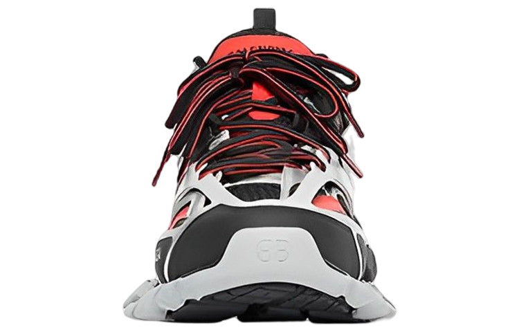 Balenciaga Track Black Red White Silver