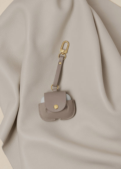 Polene Airpods case Duo Taupe