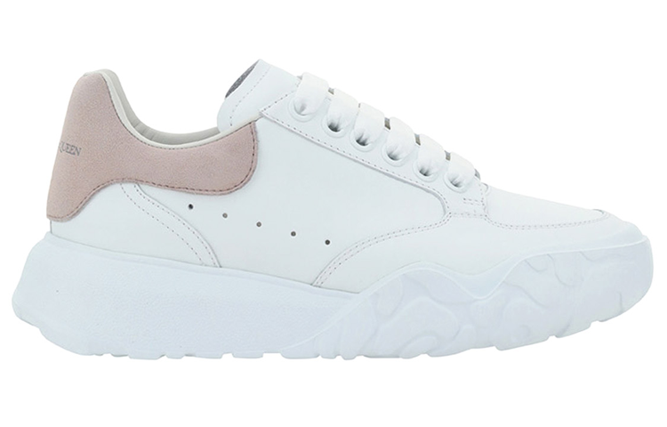 Alexander McQueen Oversized Court Trainer White Patchouli (Women's)