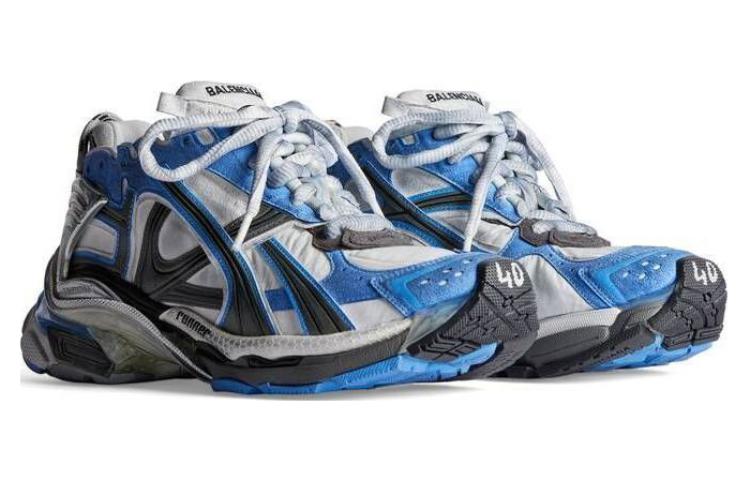 Balenciaga Runner Blue White Grey