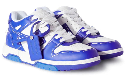 OFF-WHITE Out Of Office Sartorial Stitching White Dark Blue