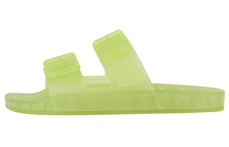 Balenciaga Mallorca Sandal Clear Neon Yellow (Women's)
