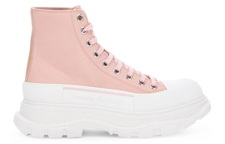 Alexander McQueen Tread Slick Boot Magnolia White (Women's)