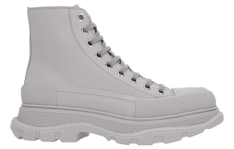 Alexander McQueen Tread Slick Boot Grey (Women's)