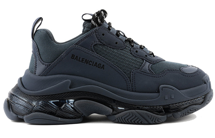Balenciaga Triple S Clear Sole Deep Blue