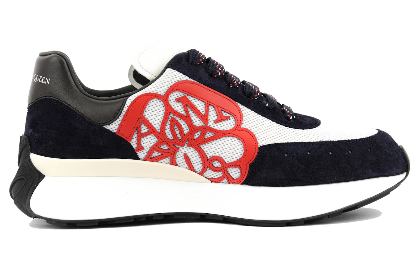 Alexander McQueen Sprint Runner Black Red