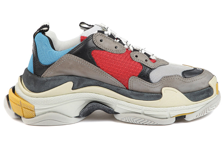 Balenciaga Triple S Split White Light Grey Yellow