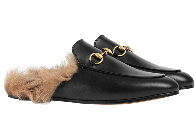 Gucci Princetown Slipper Black 2015 ReEdition Leather