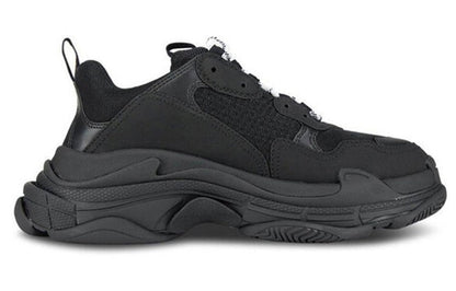 Balenciaga Triple S Black White Laces