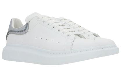 Alexander McQueen Oversized White Silver Metallic