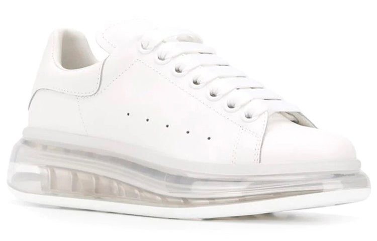 Alexander McQueen Oversized Clear Sole White (Women's)
