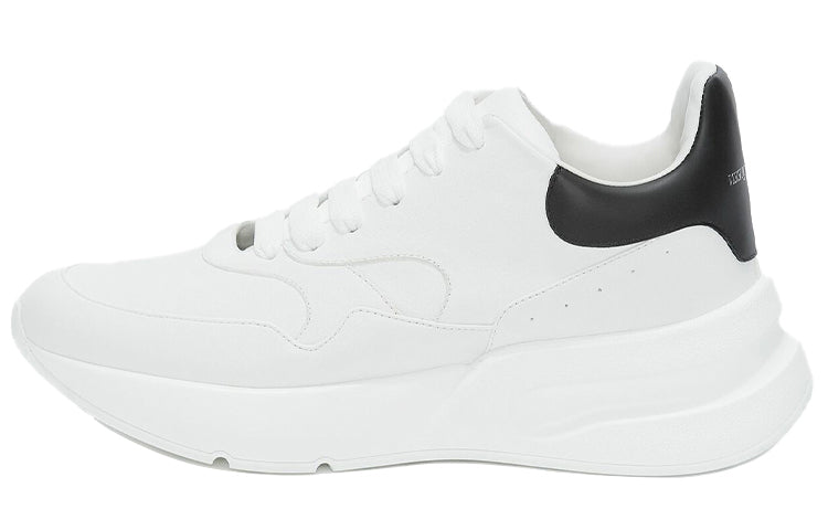 Alexander McQueen Oversized Runner Optic White Black