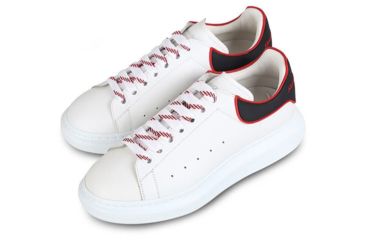 Alexander McQueen Oversized White Black Red Outline
