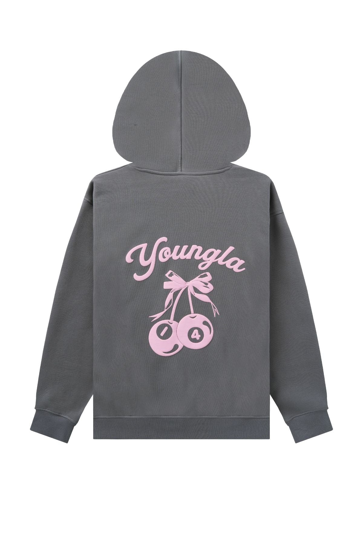 YoungLA W566 Soft Serve Hoodie Grey